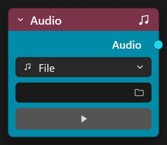Audio node