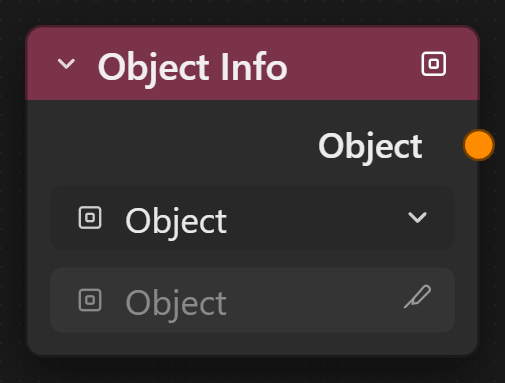 Object Info node