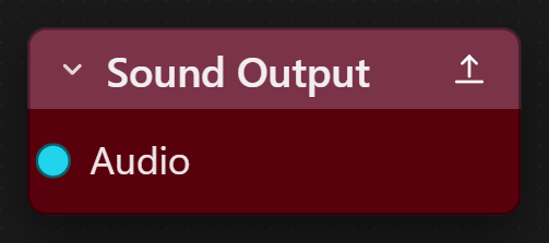 Sound Output node